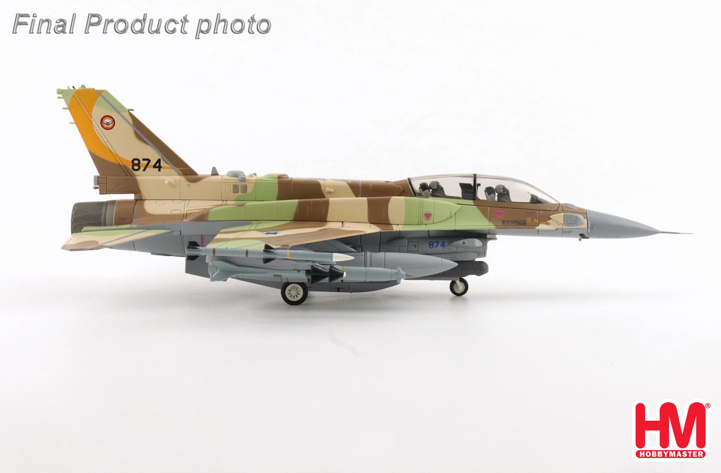 HOBBY MASTER F-16I ISRAELI AIR FORCE (IAF) "OPERATION RISING LION" 874 NO. 107 SQN. IAF 2025