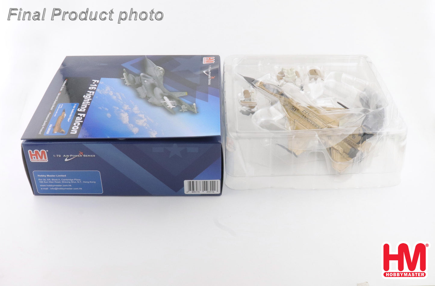 HOBBY MASTER F-16A IOWA ANG "GOLDEN BAT VIPER" 85-1565 185 ARW 2022