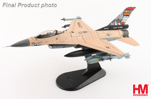 HOBBY MASTER F-16V USAF "PLAY TO WIN" 93-0814 21ST SQN LUKE AFB 2025