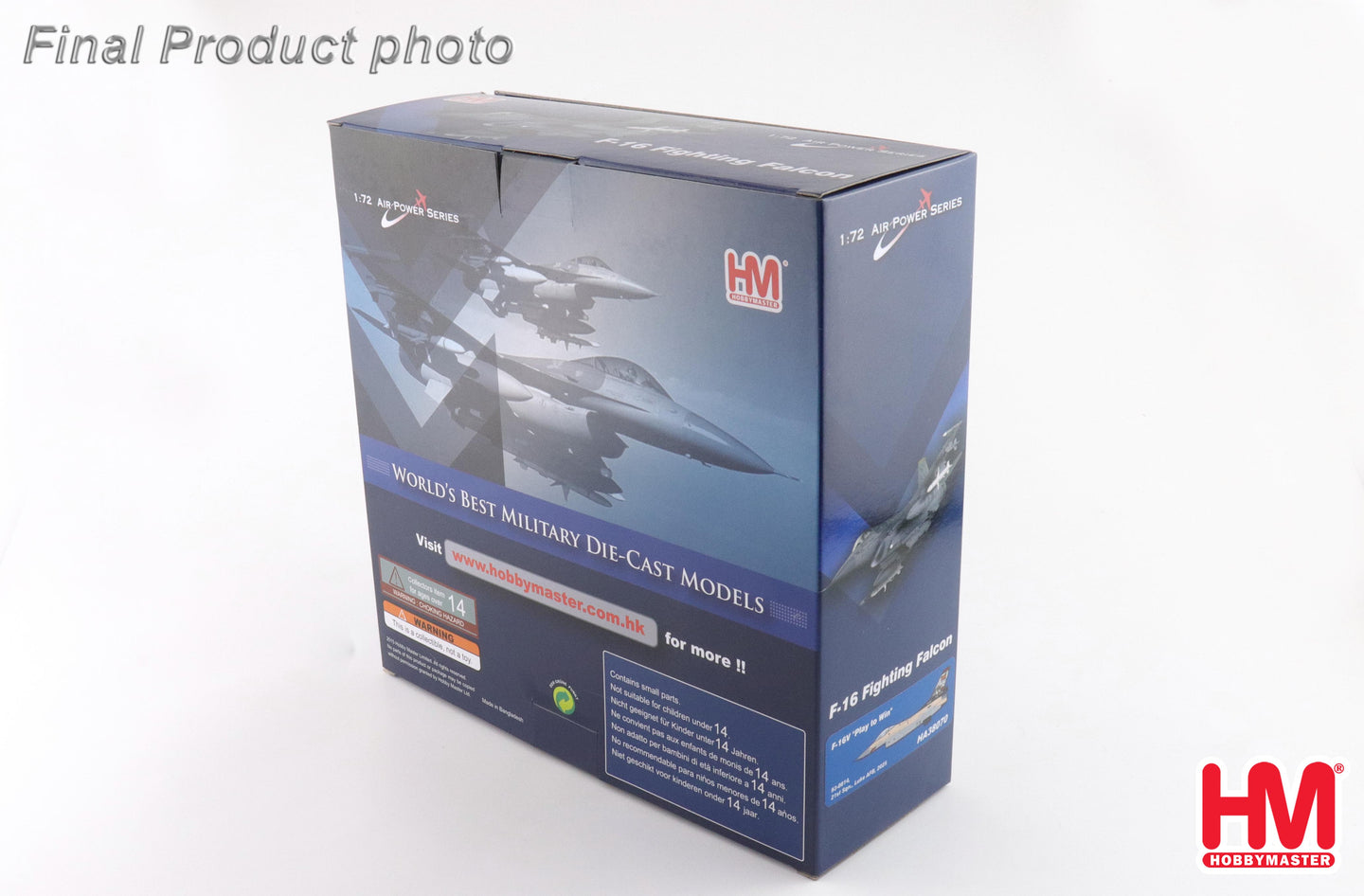 HOBBY MASTER F-16V USAF "PLAY TO WIN" 93-0814 21ST SQN LUKE AFB 2025