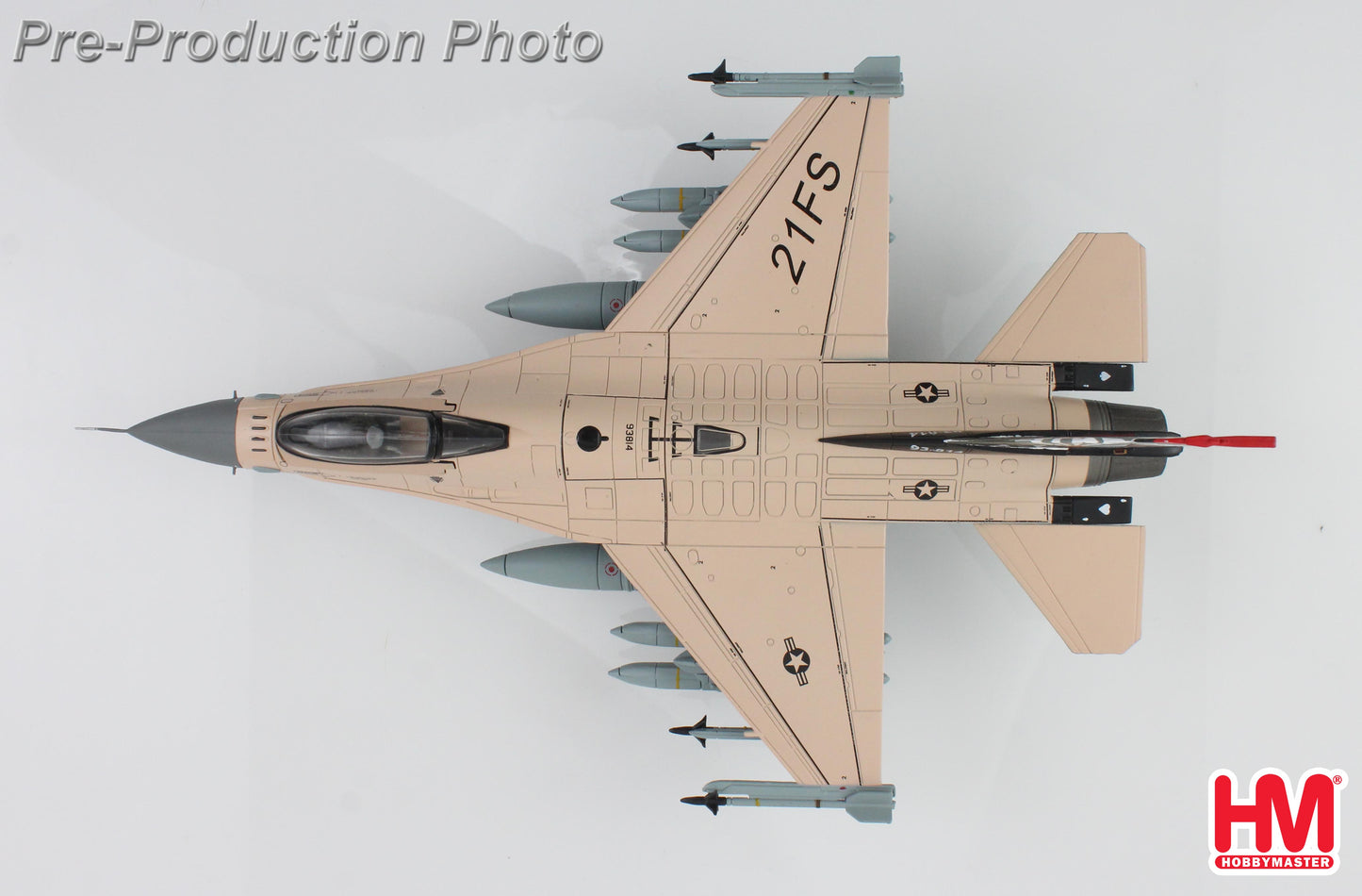 HOBBY MASTER F-16V USAF "PLAY TO WIN" 93-0814 21ST SQN LUKE AFB 2025