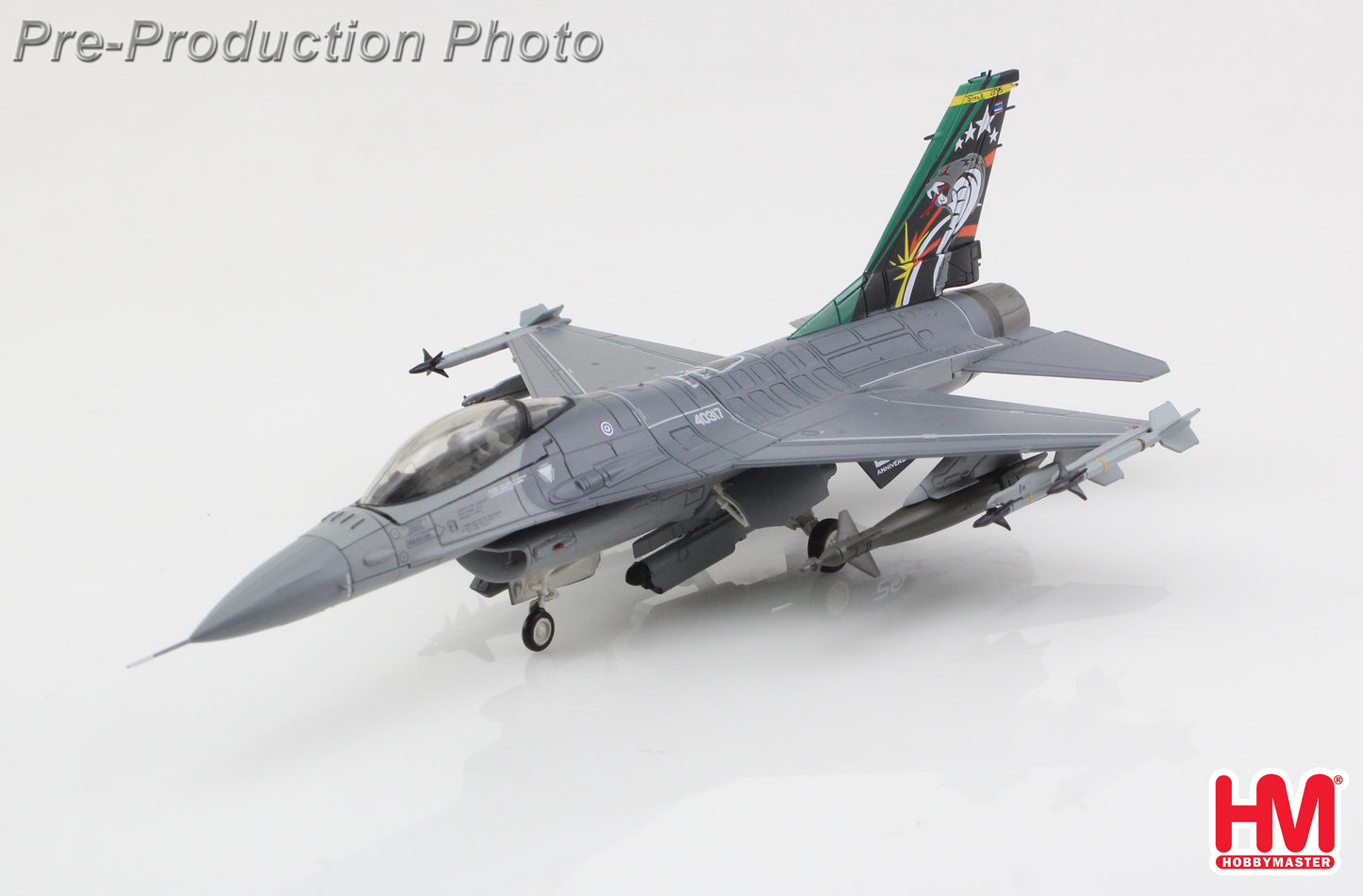 HOBBY MASTER F-16A ROYAL THAI AIR FORCE  403 SQUADRON "20TH ANNIVERSARY SCHEME" 2016