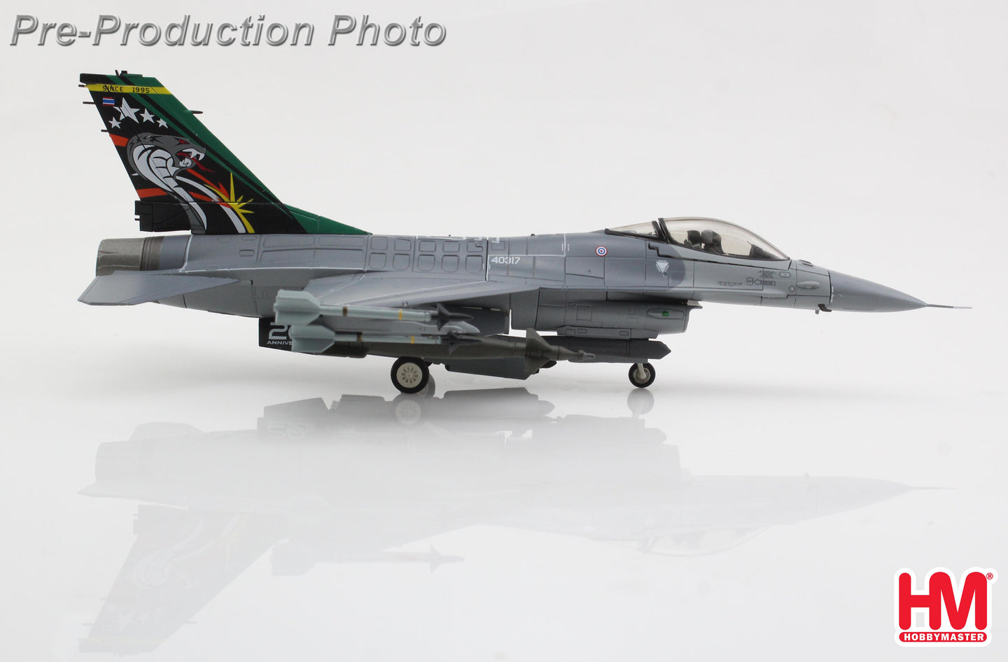 HOBBY MASTER F-16A ROYAL THAI AIR FORCE  403 SQUADRON "20TH ANNIVERSARY SCHEME" 2016