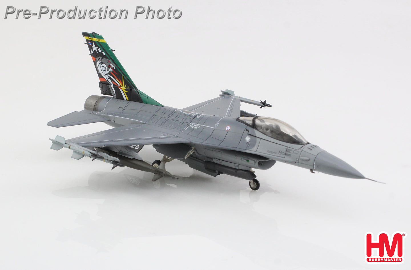 HOBBY MASTER F-16A ROYAL THAI AIR FORCE  403 SQUADRON "20TH ANNIVERSARY SCHEME" 2016
