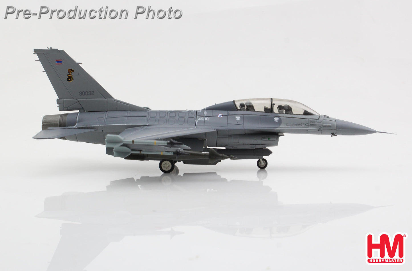 HOBBY MASTER F-16A ROYAL THAI AIR FORCE (WITH DECALS FOR 3 PLANES)
