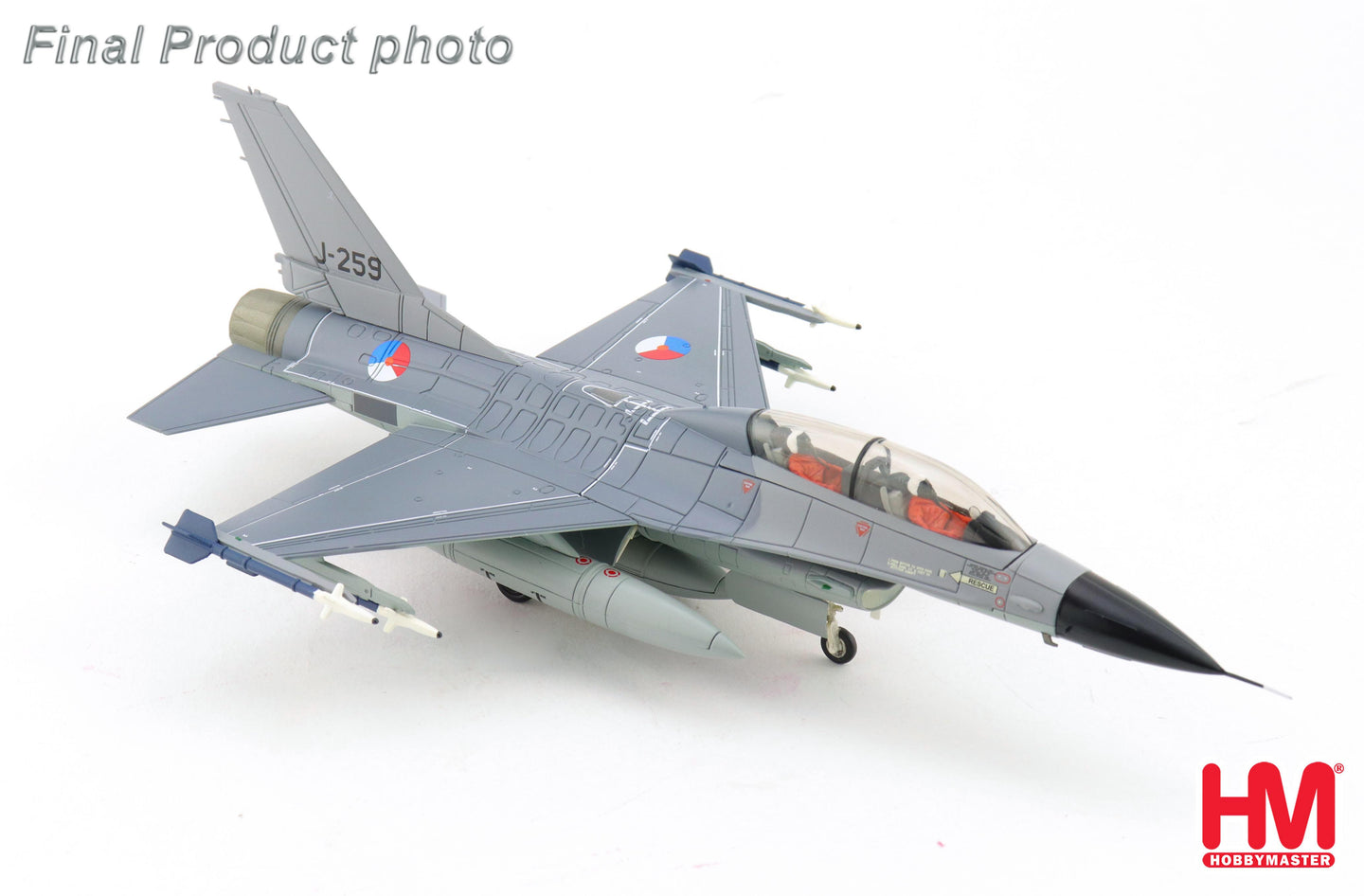 HOBBY MASTER F-16B FIGHTING FALCON J-259 RNLAF
