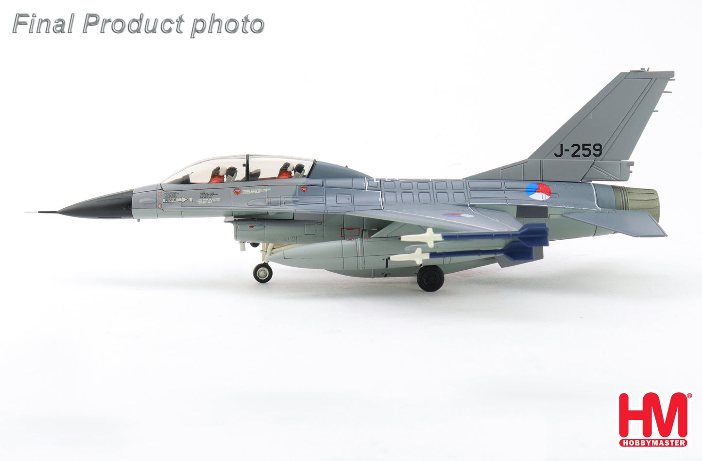 HOBBY MASTER F-16B FIGHTING FALCON J-259 RNLAF