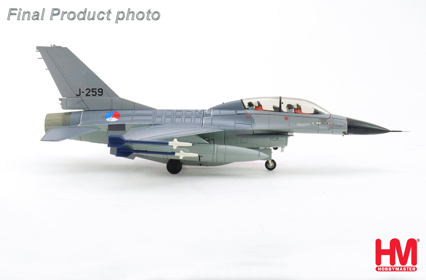 HOBBY MASTER F-16B FIGHTING FALCON J-259 RNLAF