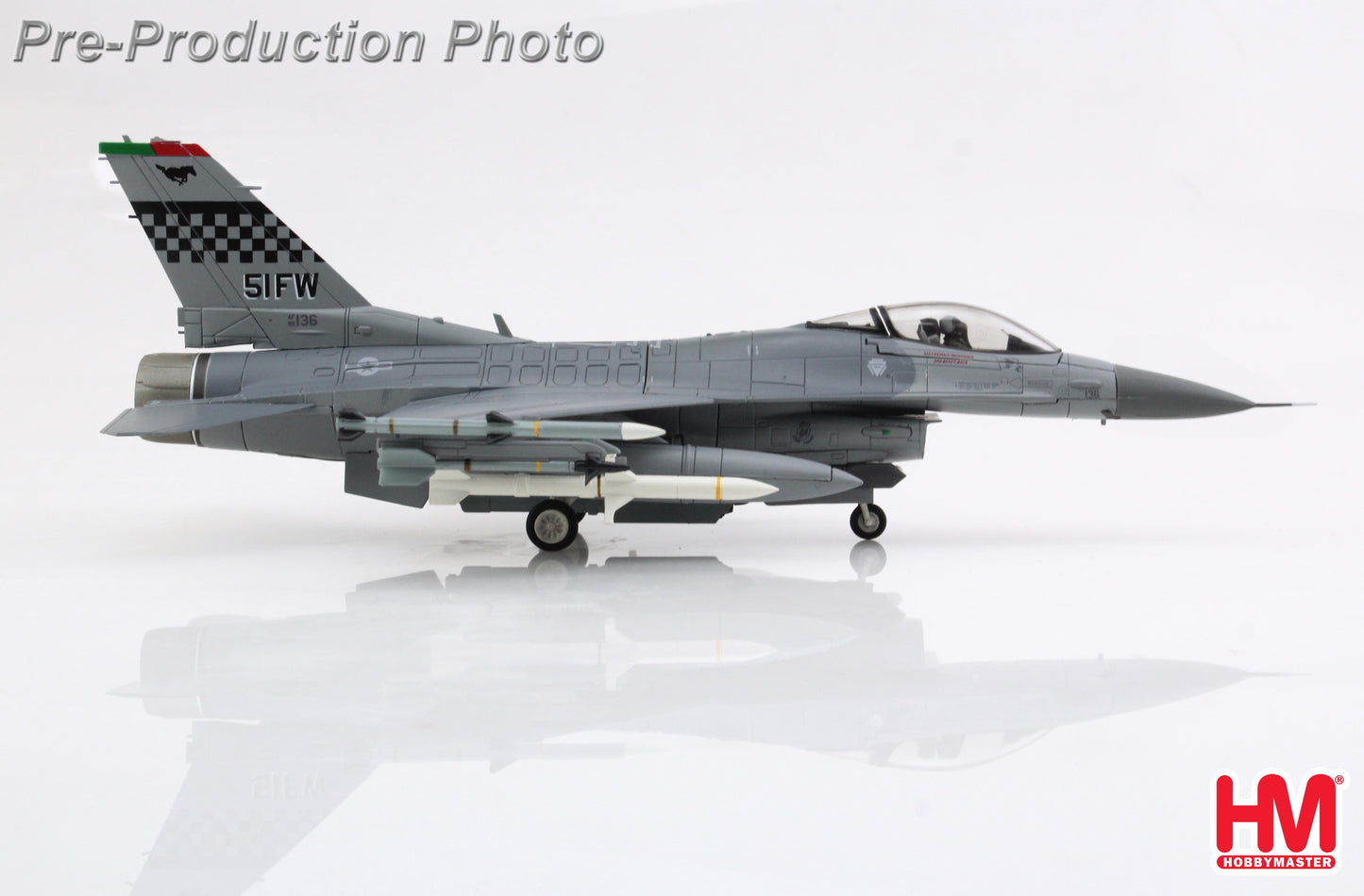 HOBBY MASTER F-16C FIGHTING FALCON 89-2136 51ST FW FLAGSHIP OSAN 2019
