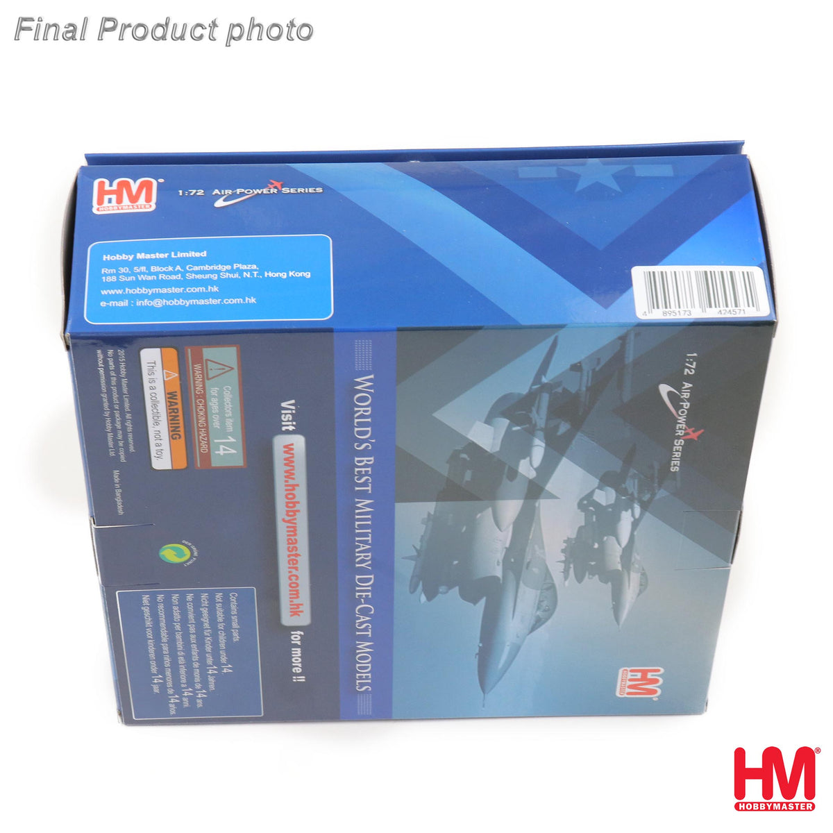 HOBBY MASTER F-16C USAF "OPERATION EPIC FURY" 91-0348 79 FS MARCH 2026