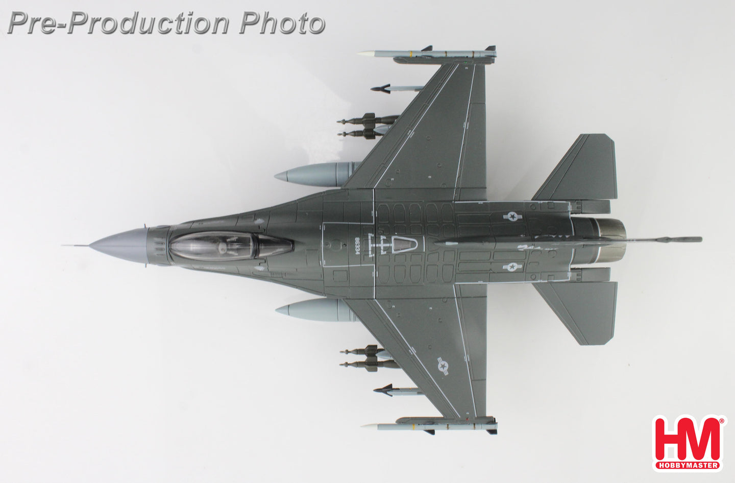 HOBBY MASTER F-16C USAF "MAKOS" 86-0334 93RD FS INIOCHOS 2025