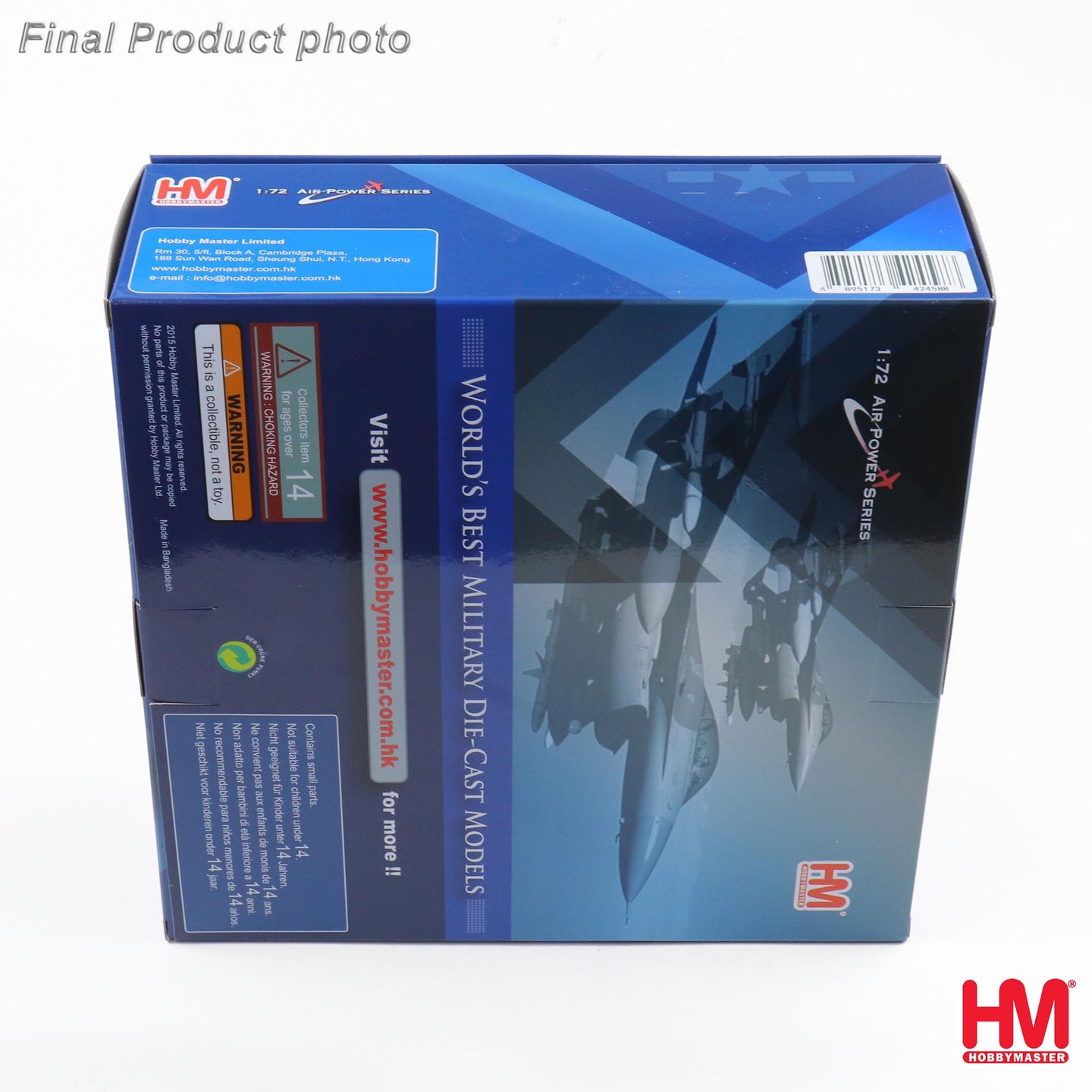 HOBBY MASTER F-16C USAF "MAKOS" 86-0334 93RD FS INIOCHOS 2025