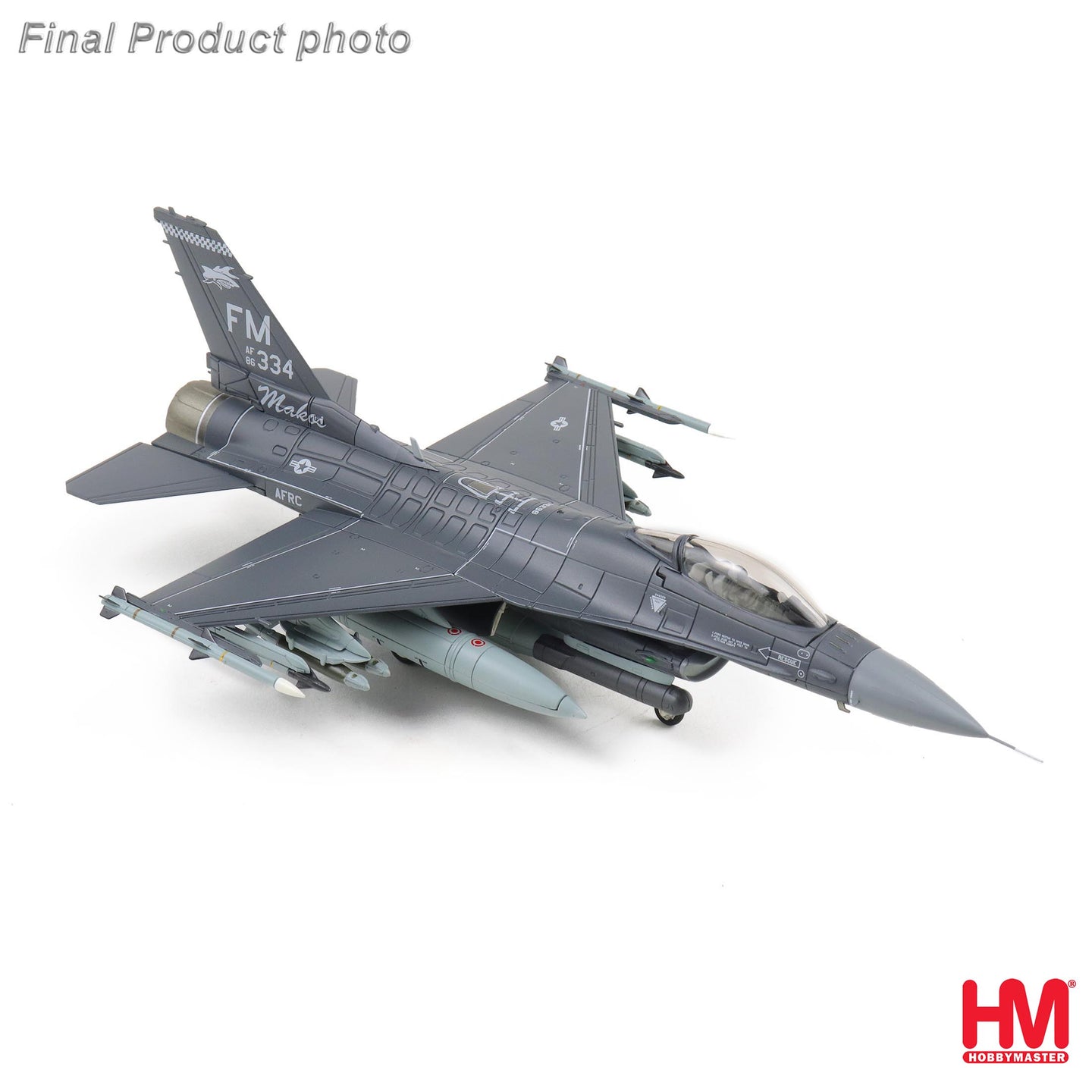 HOBBY MASTER F-16C USAF "MAKOS" 86-0334 93RD FS INIOCHOS 2025