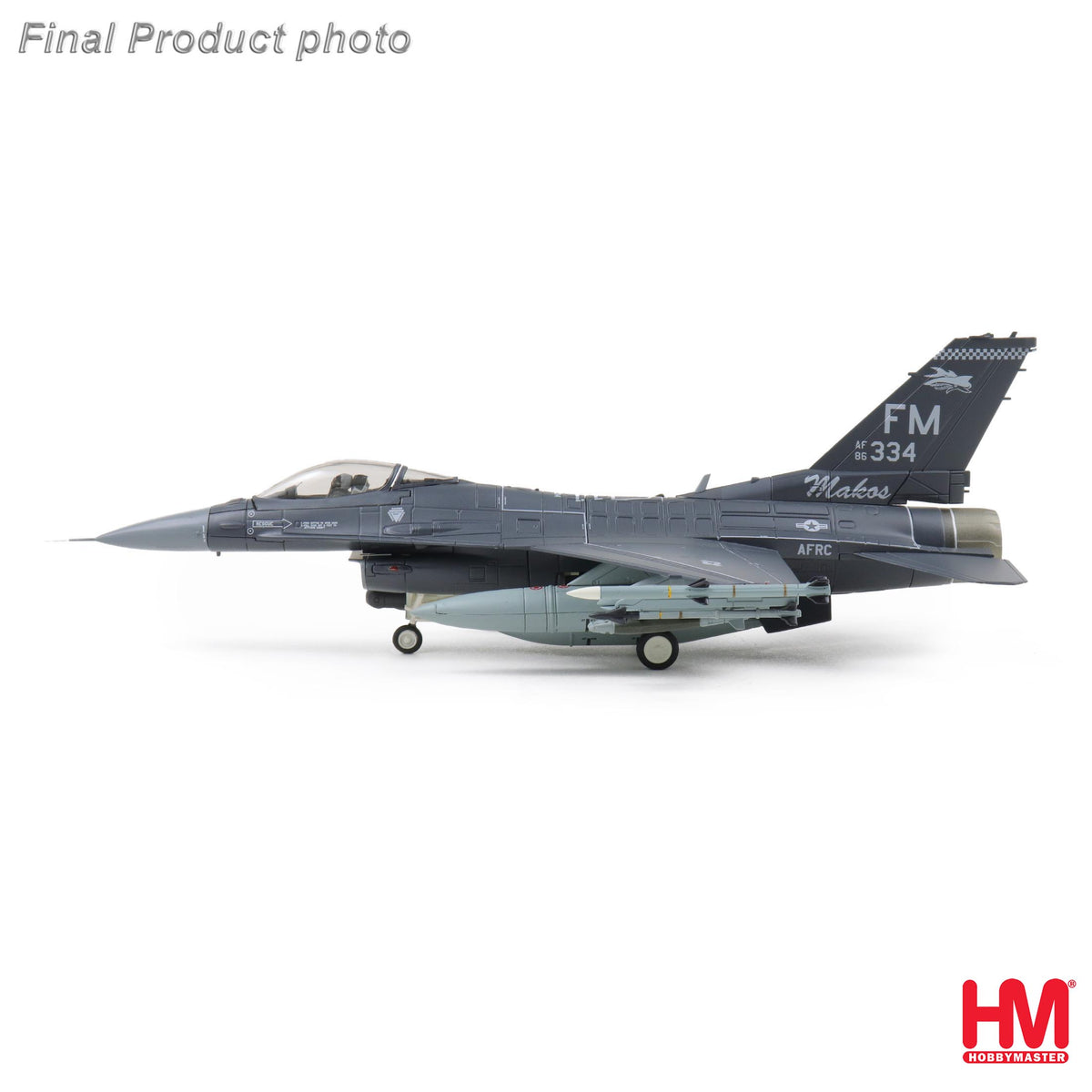 HOBBY MASTER F-16C USAF "MAKOS" 86-0334 93RD FS INIOCHOS 2025