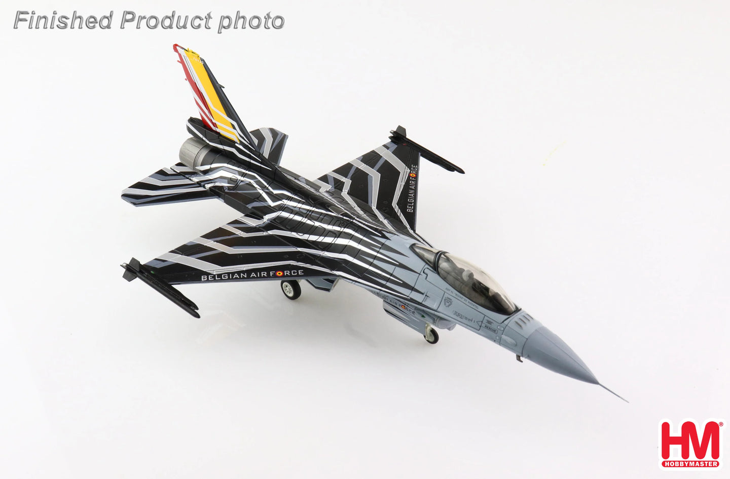 HOBBY MASTER F-16AM BELGIAN AIR FORCE SOLO DISPLAY 2015 "BLIZZARD SCHEME" FA-123