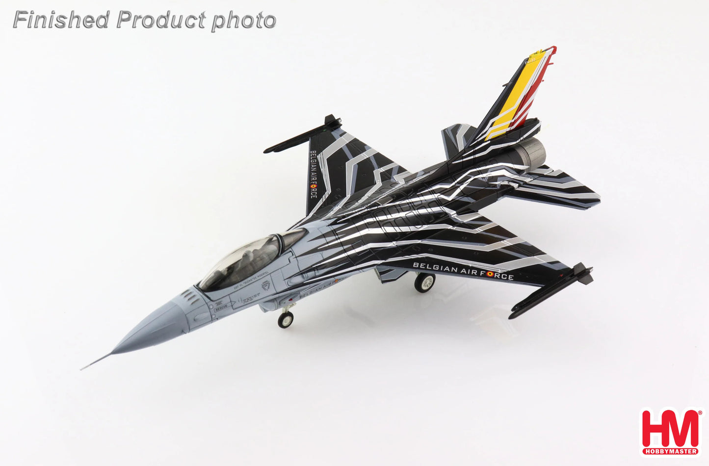 HOBBY MASTER F-16AM BELGIAN AIR FORCE SOLO DISPLAY 2015 "BLIZZARD SCHEME" FA-123
