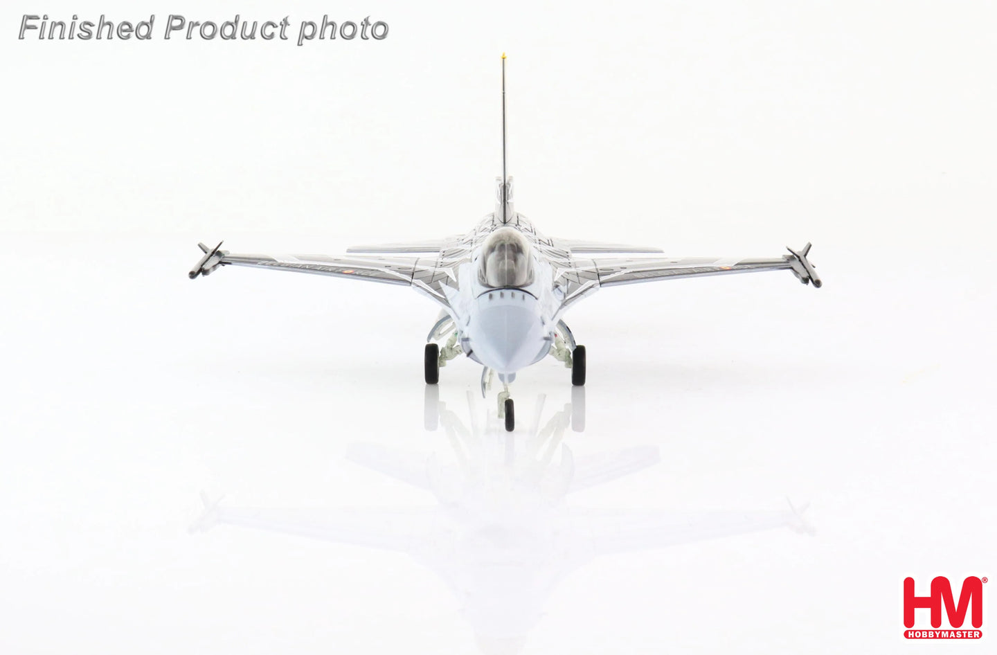 HOBBY MASTER F-16AM BELGIAN AIR FORCE SOLO DISPLAY 2015 "BLIZZARD SCHEME" FA-123