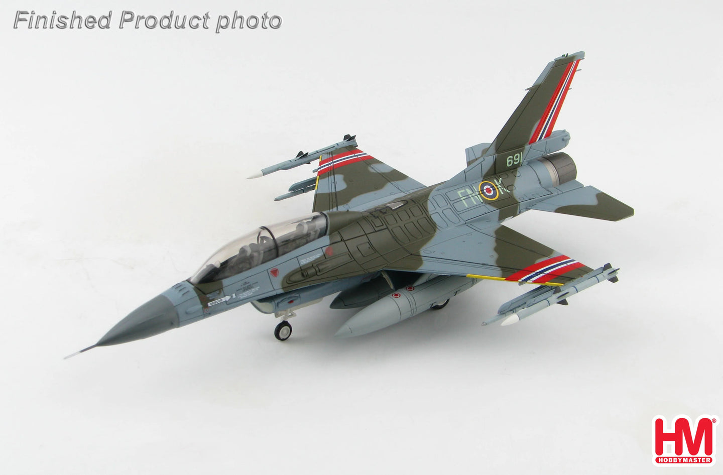 HOBBY MASTER HA3898 1/72 LOCKHEED F-16BM 691 FN-K, ROYAL NORWEGIAN AIR FORCE, 2019