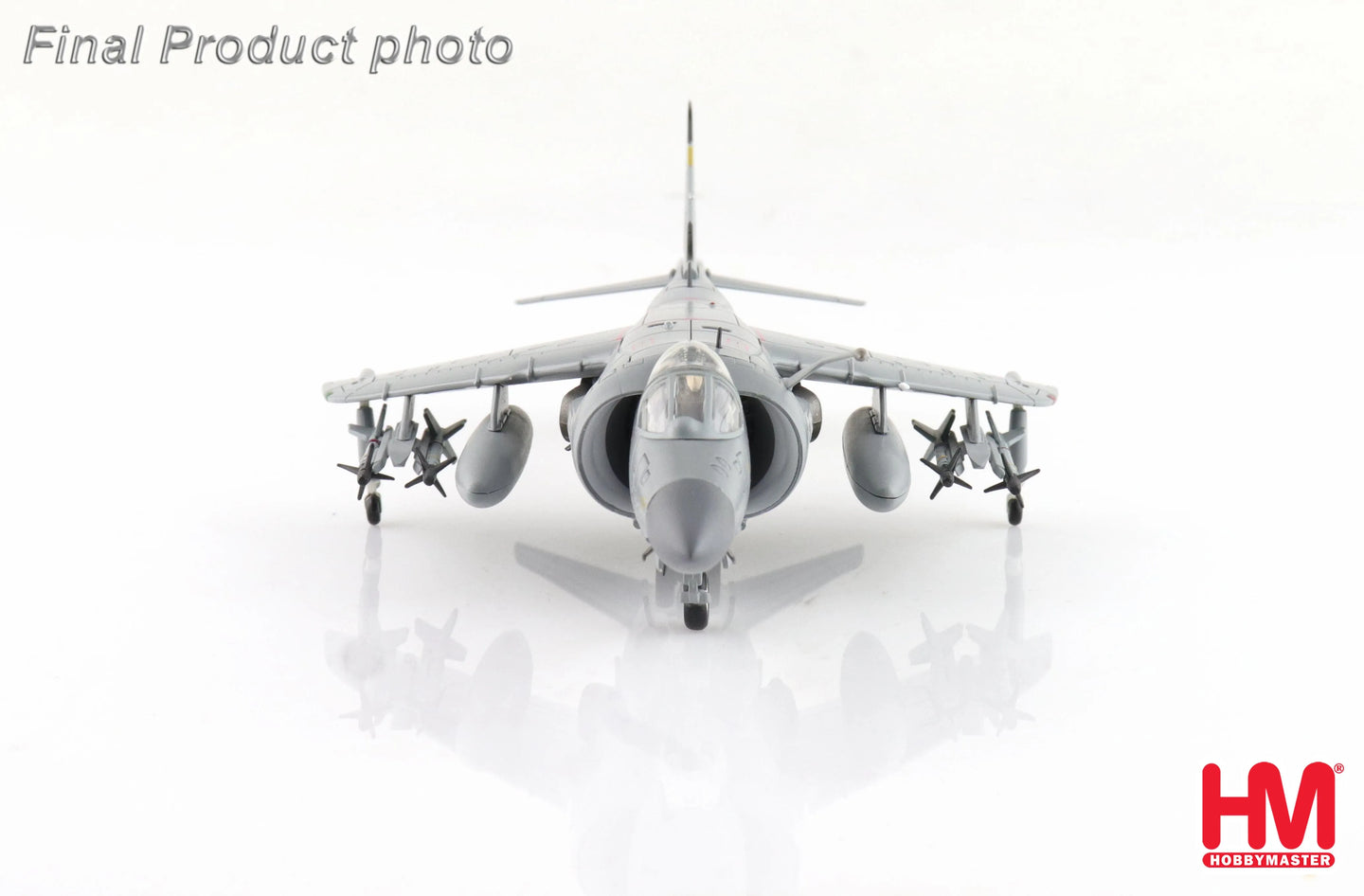 HOBBY MASTER SEA HARRIER FA.2 ZH804 ROYAL NAVY FAIRFORD 2002 (W/ SEA EAGLE MISSILES)