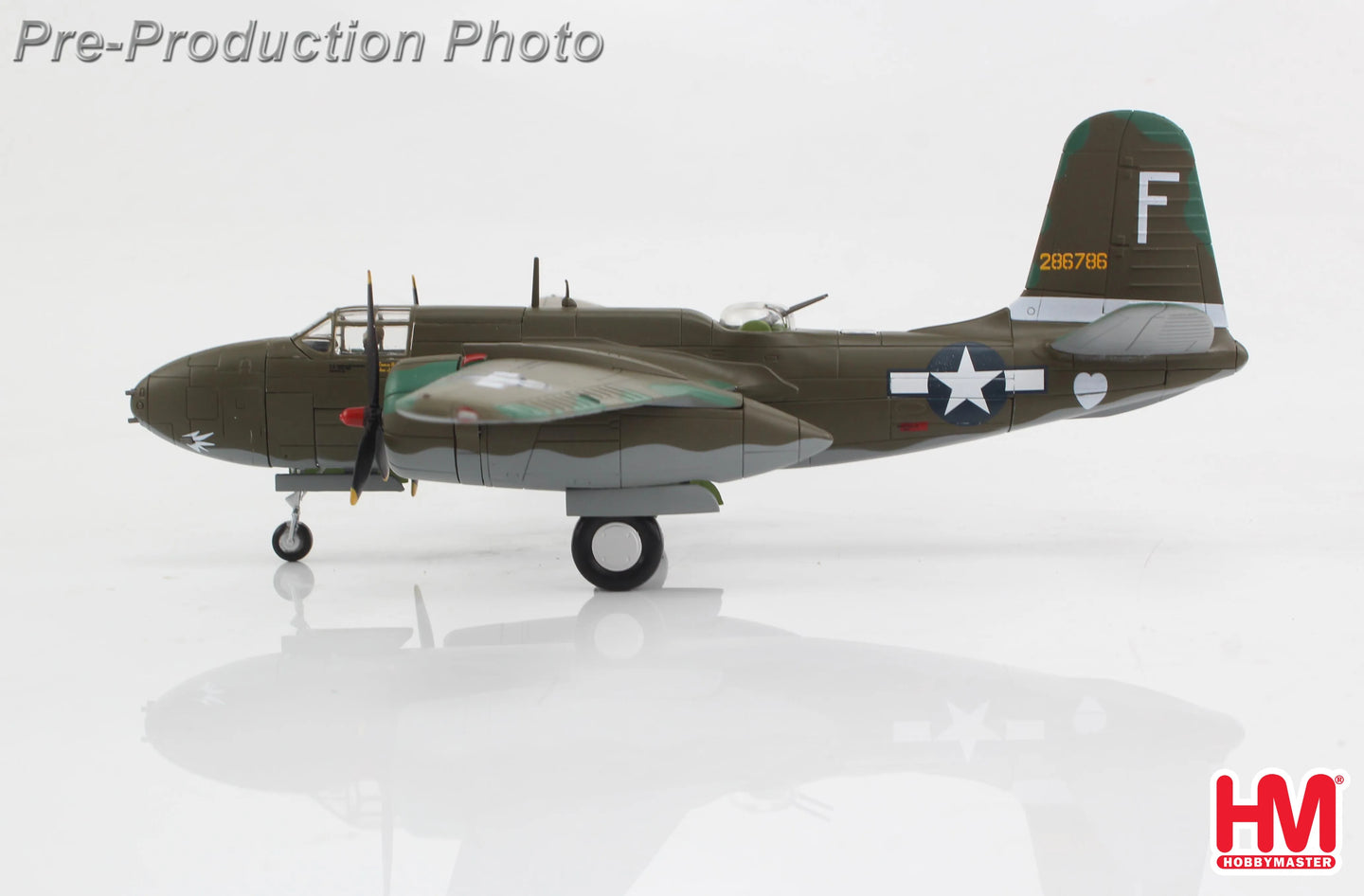 HOBBY MASTERS A-20G THE HELL'N PELICAN II 42-86786 388TH BS USAAF GUSAP AIRFIELD APRIL 1944