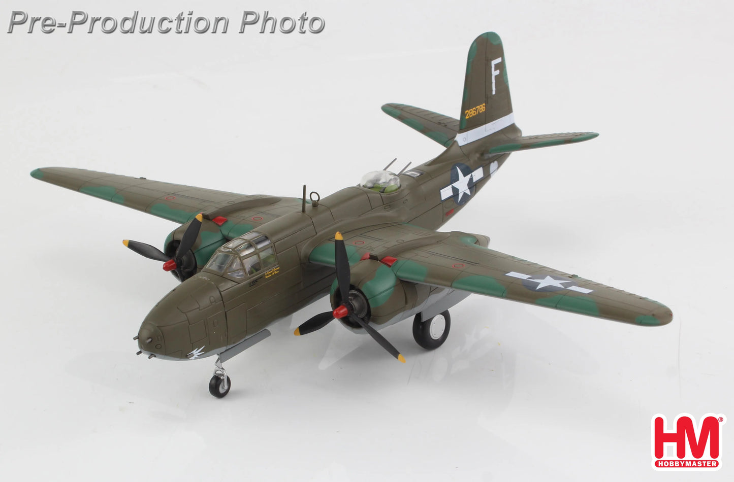 HOBBY MASTERS A-20G THE HELL'N PELICAN II 42-86786 388TH BS USAAF GUSAP AIRFIELD APRIL 1944