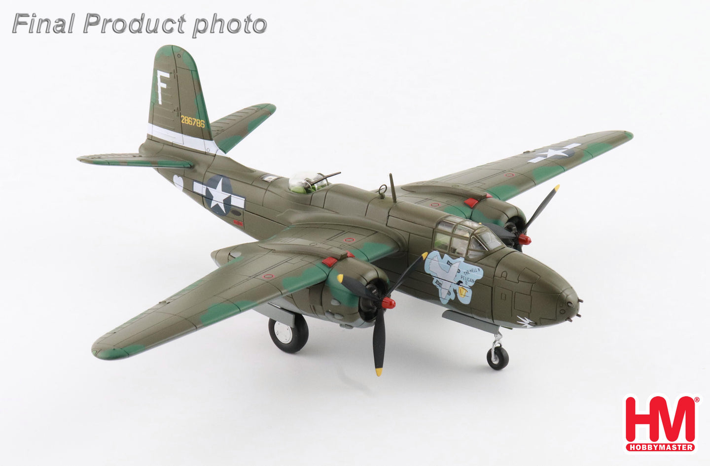 HOBBY MASTERS A-20G USAAF "THE HELL'N PELICAN II" 42-86786 388TH BS GUSAP AIRFIELD APRIL 1944