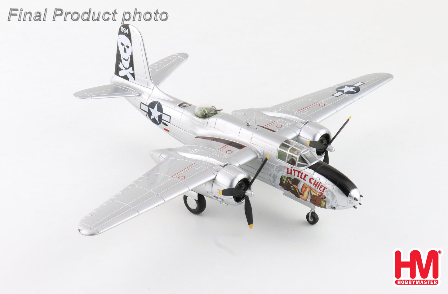 HOBBY MASTER A-20G USAAF 321ST BS 43-9521 "LITTLE CHIEF" 1944