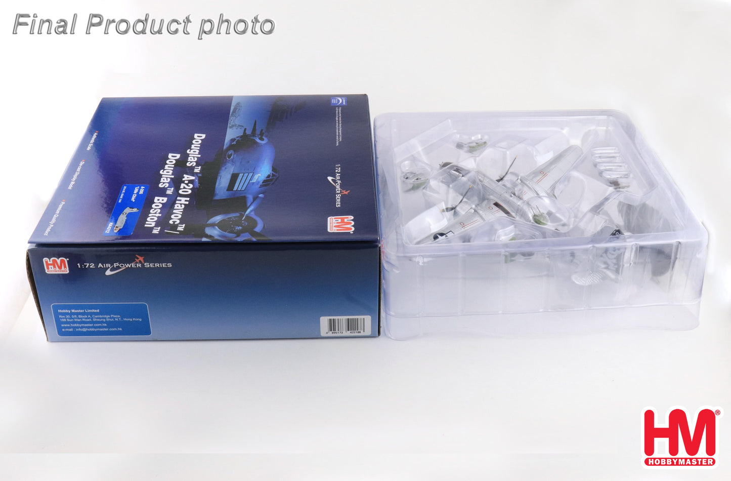 HOBBY MASTER A-20G USAAF 321ST BS 43-9521 "LITTLE CHIEF" 1944