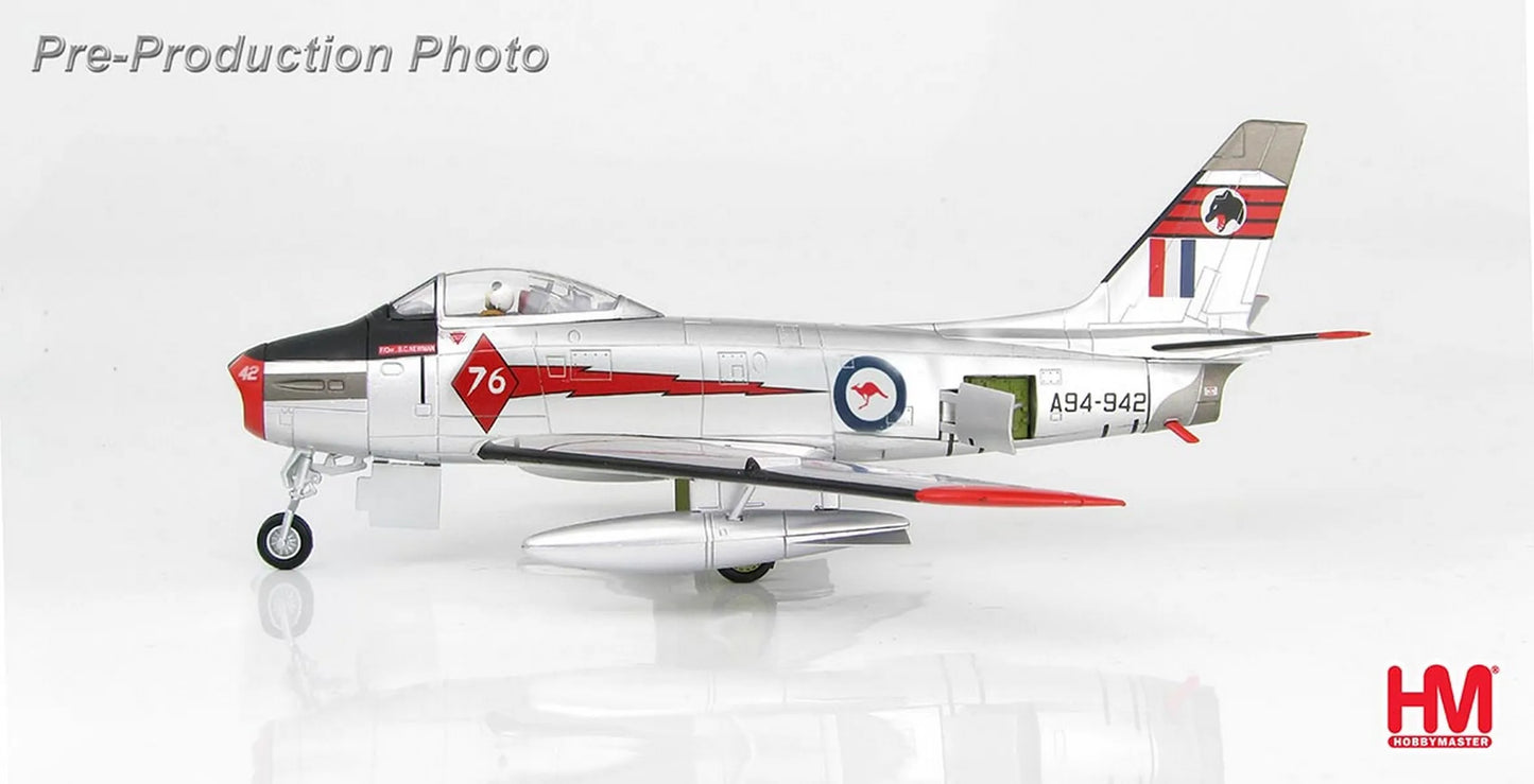 HOBBY MASTER SABRE MK 31 RAAF "RED DIAMONDS" 1962