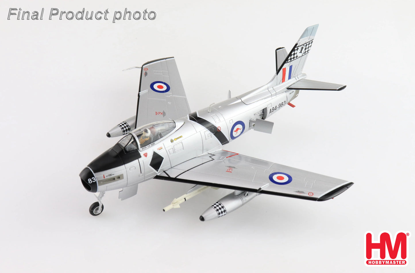 HOBBY MASTER CAC SABRE MK32 A94-983 AUSTRALIAN AIRSHOW 2011
