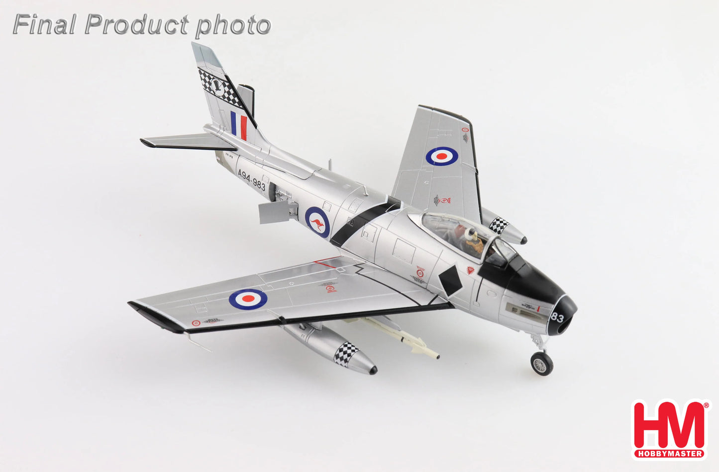 HOBBY MASTER CAC SABRE MK32 A94-983 AUSTRALIAN AIRSHOW 2011