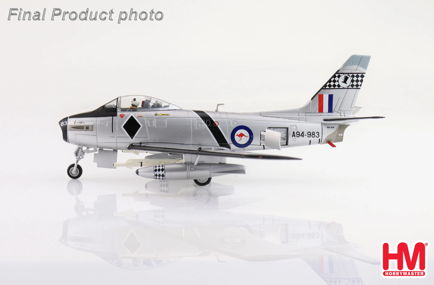 HOBBY MASTER CAC SABRE MK32 A94-983 AUSTRALIAN AIRSHOW 2011