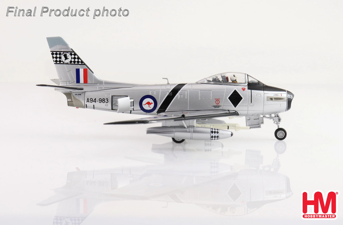 HOBBY MASTER CAC SABRE MK32 A94-983 AUSTRALIAN AIRSHOW 2011