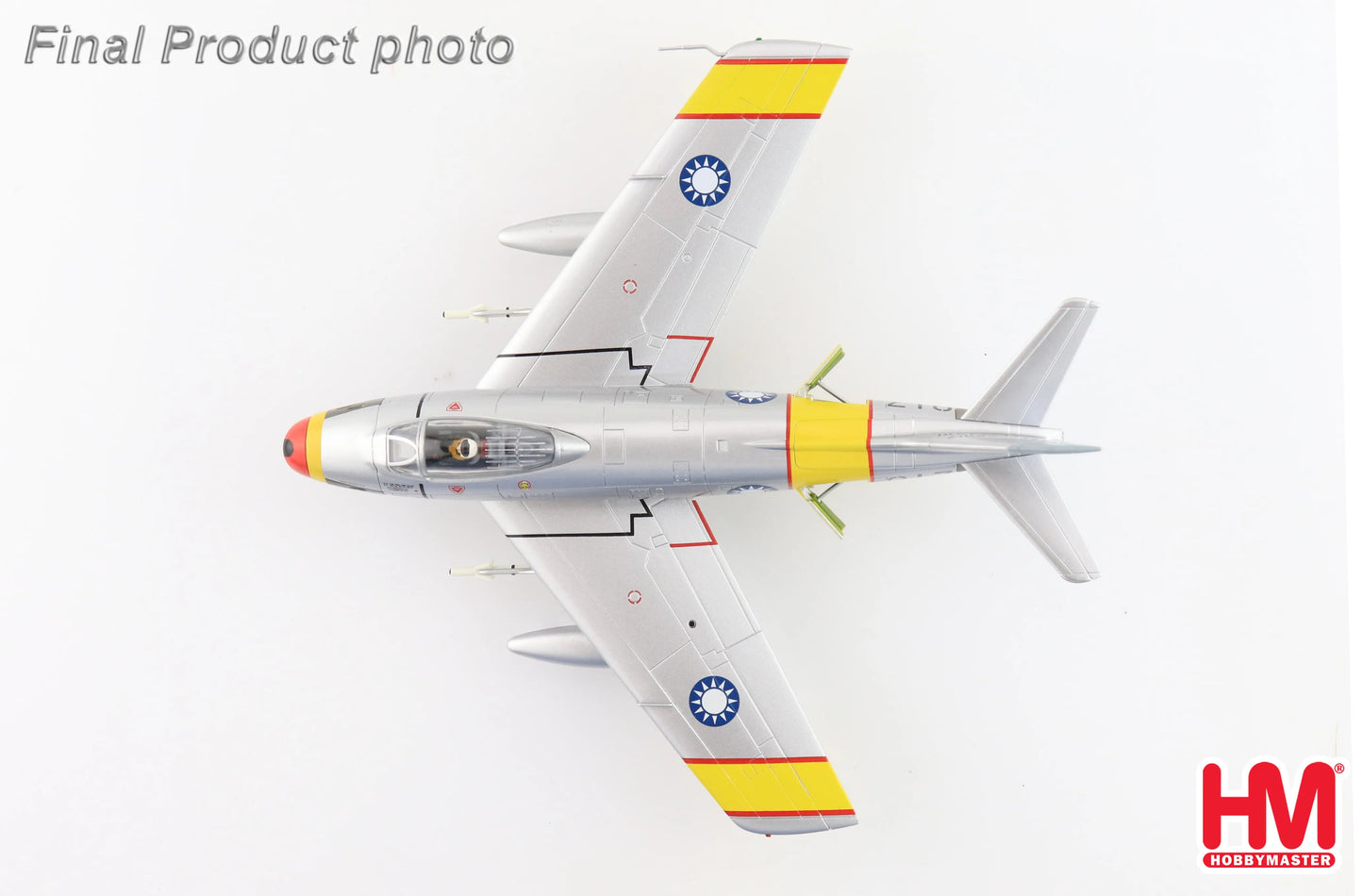 HOBBY MASTER F-86F SABRE "MIG KILLER" 017/52-4581 SUN SIWEN ROCAF OCT 1955