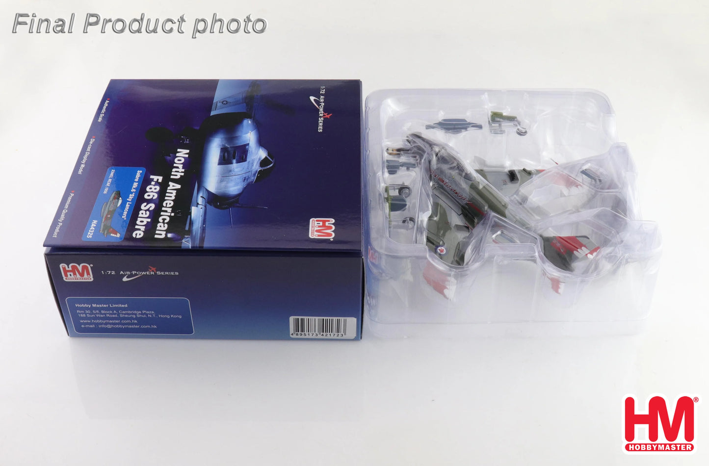 HOBBY MASTER SABRE MK.5 "SKY LANCERS" 23483 RCAF 1956