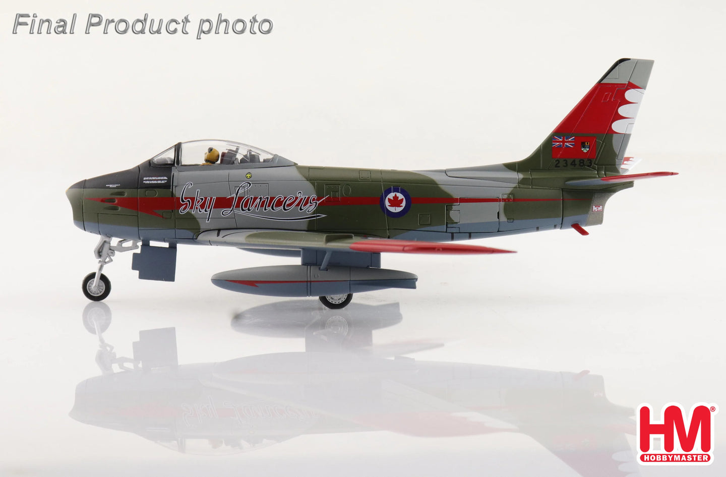 HOBBY MASTER SABRE MK.5 "SKY LANCERS" 23483 RCAF 1956