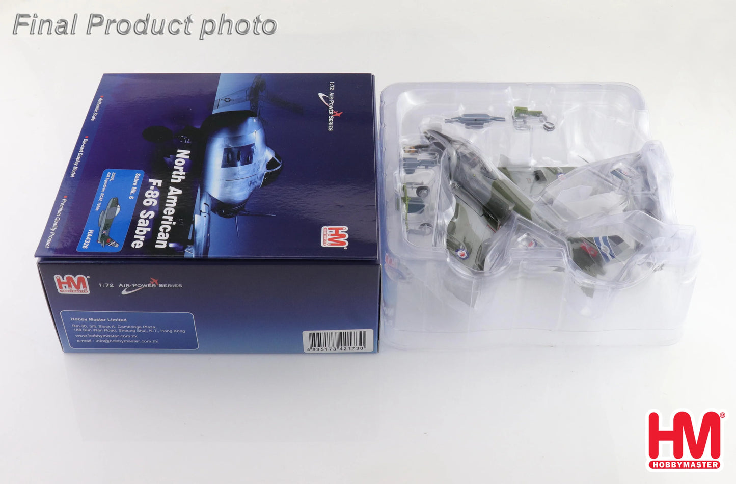 HOBBY MASTER SABRE MK.6 23622 430 SQUADRON RCAF 1950S