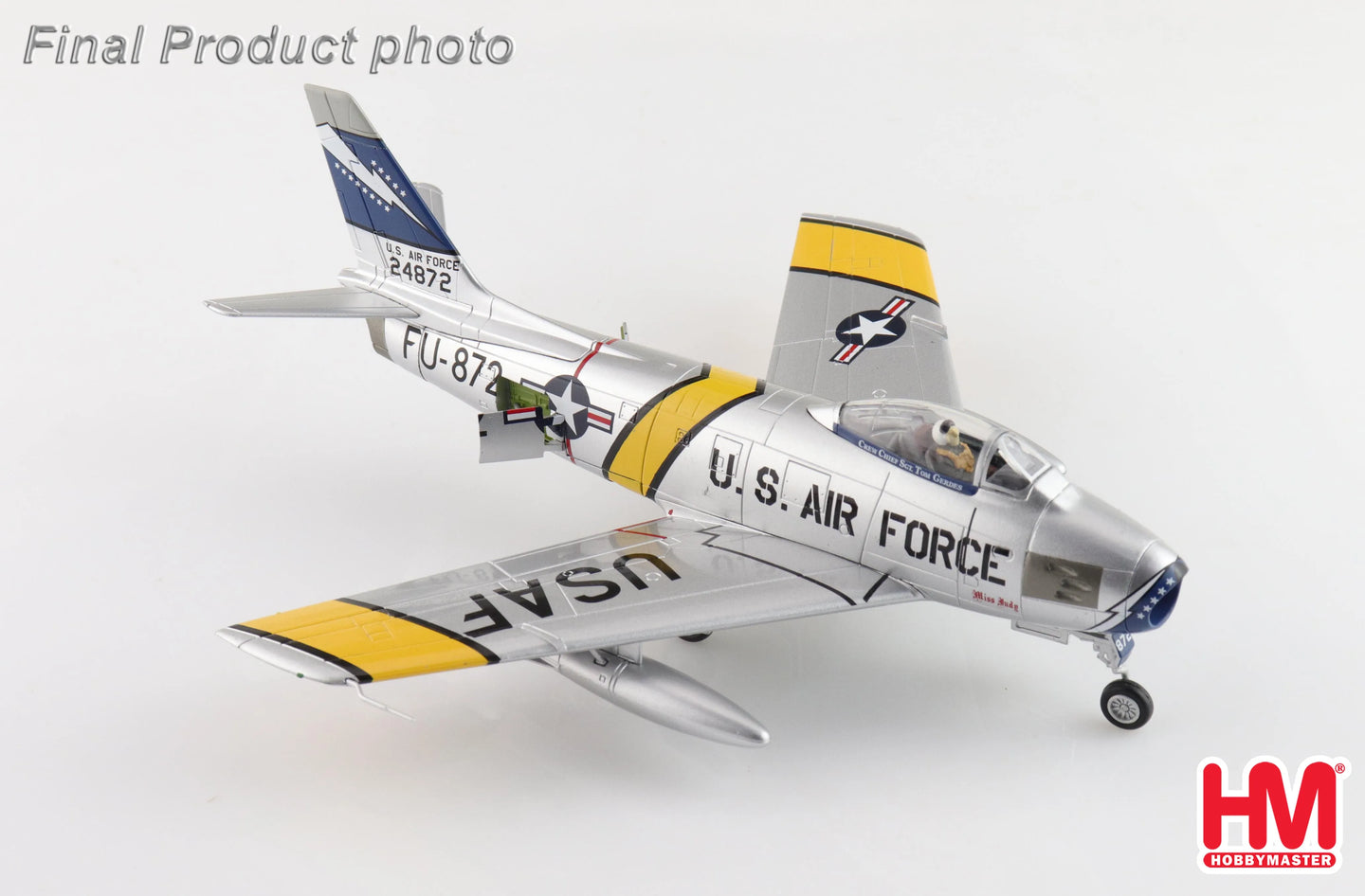 HOBBY MASTER F-86F USAF "GENE KRANZ" 24872 EAA AVIATION MUSEUM