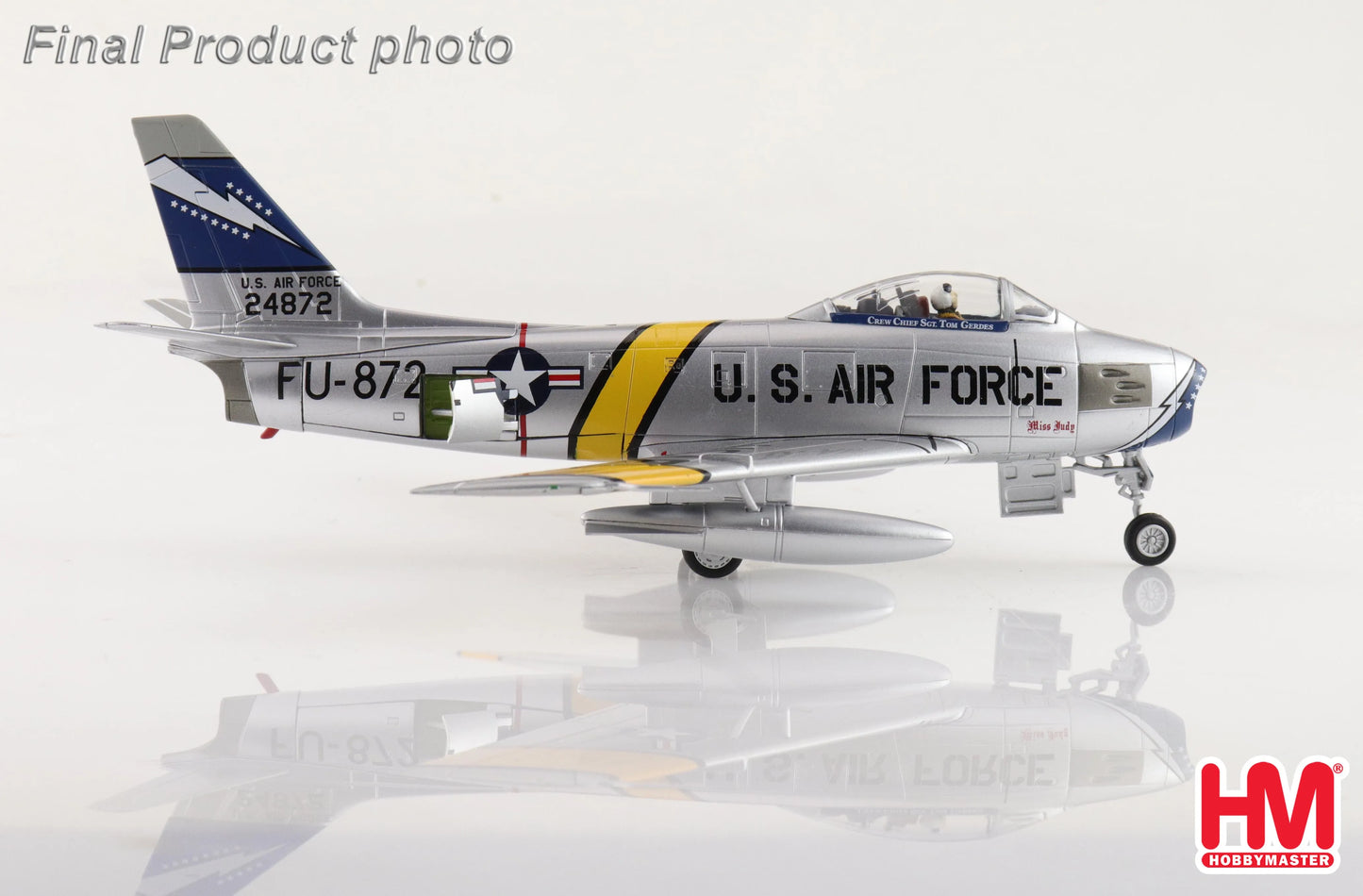 HOBBY MASTER F-86F USAF "GENE KRANZ" 24872 EAA AVIATION MUSEUM