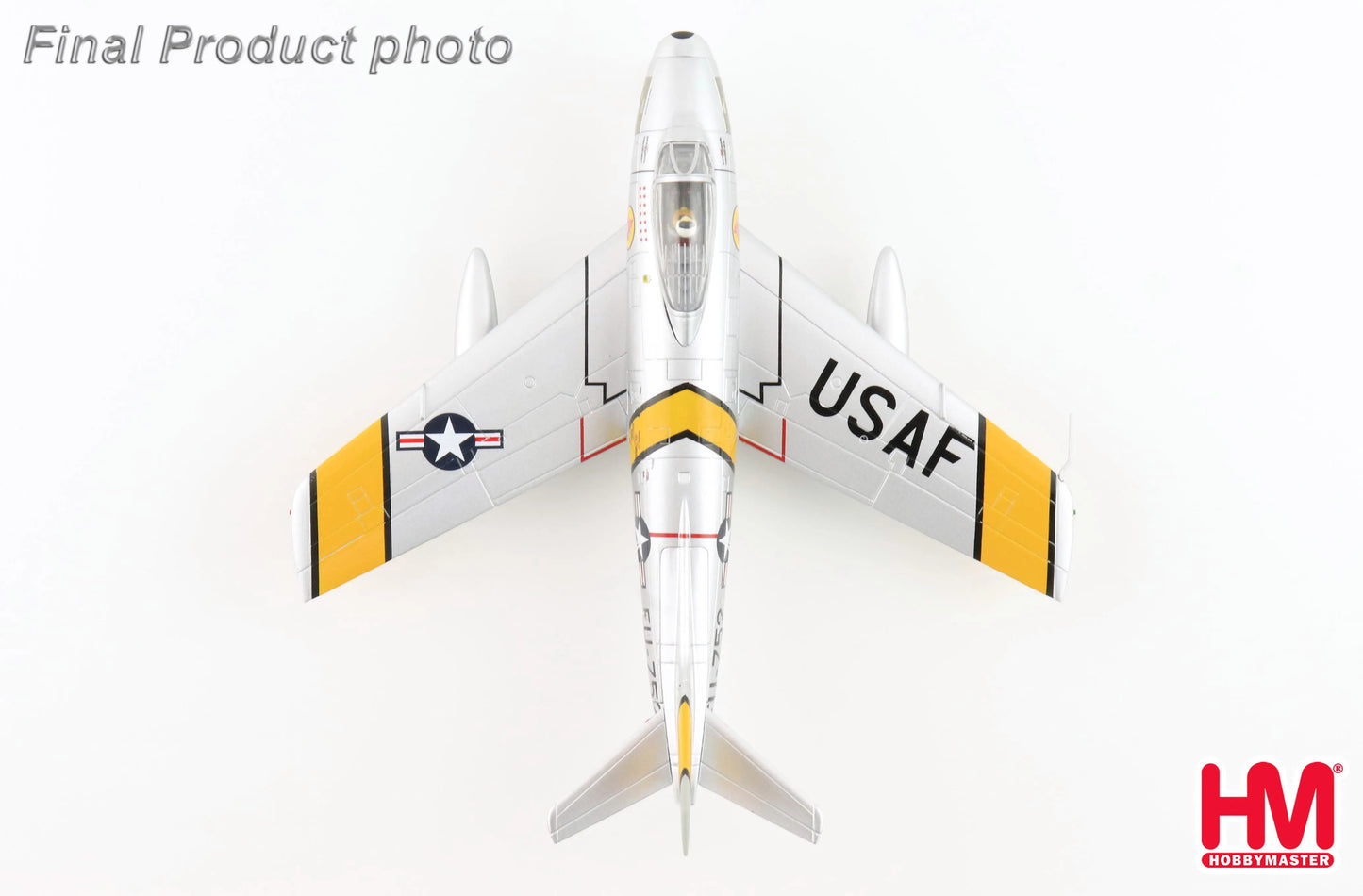 HOBBY MASTER F-86E "GEORGE DAVIS" 51-2752 4TH FIG 334TH FIS USAF 1952 UNCONFIRMED SCHEME
