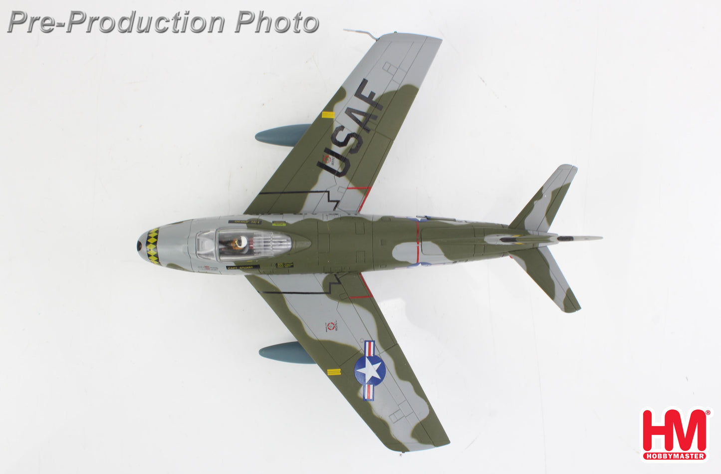 HOBBY MASTER F-86F USAF 25333 461ST FIGHTER DAY SQN WEST GERMANY 1955