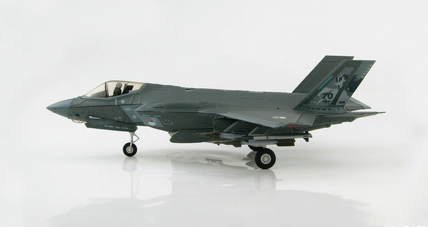 HOBBY MASTER LOCKHEED F-35A LIGHTNING II RNLAF 323 TES DIANA,EDWARDS AFB,CA,2018