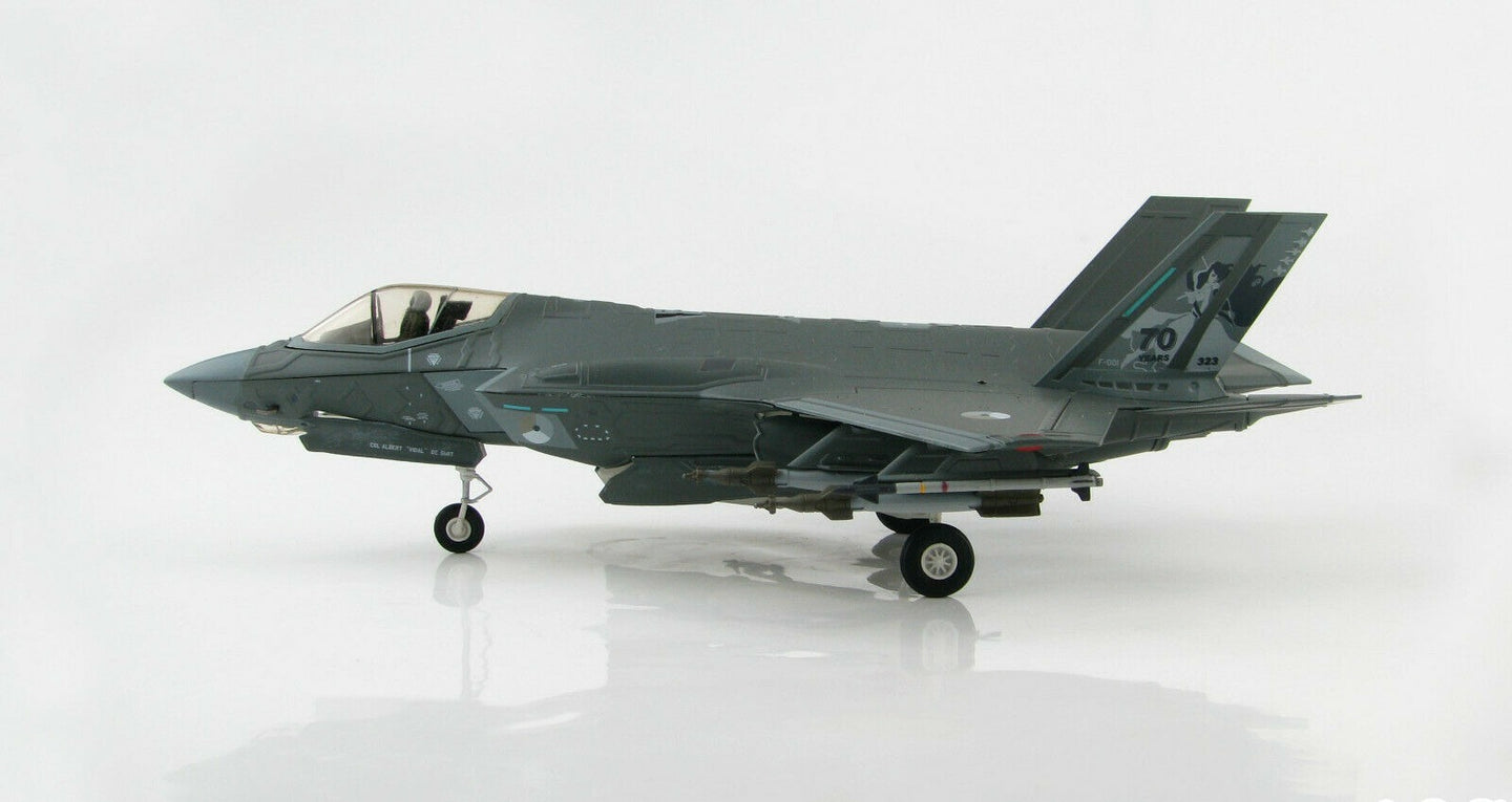 HOBBY MASTER LOCKHEED F-35A LIGHTNING II RNLAF 323 TES DIANA,EDWARDS AFB,CA,2018