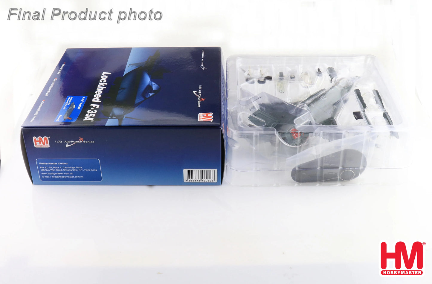 HOBBY MASTER F-35A 18-5420 187 "RED TAIL" FW ALABAMA ANG FEB 2024