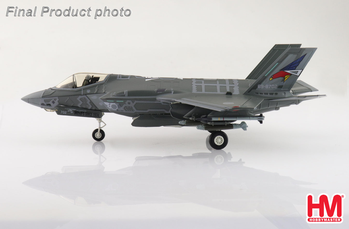 HOBBY MASTER F-35A LIGHTNING II 69-8702 302ND FS JASDF (W/PAINTED RAM PANELS)