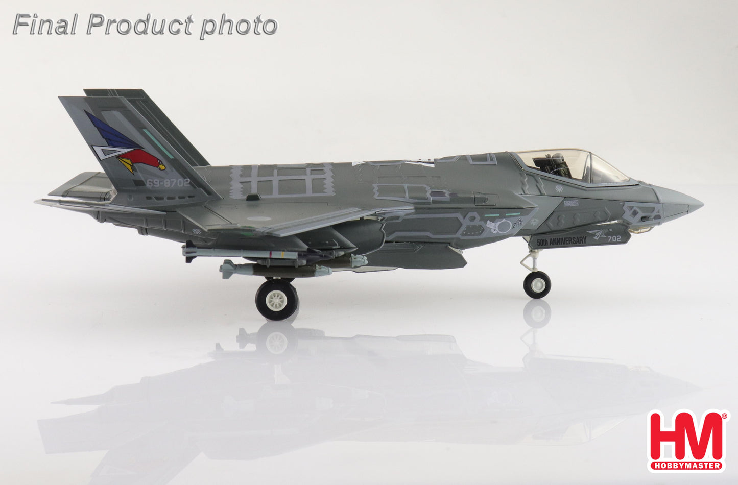 HOBBY MASTER F-35A LIGHTNING II 69-8702 302ND FS JASDF (W/PAINTED RAM PANELS)