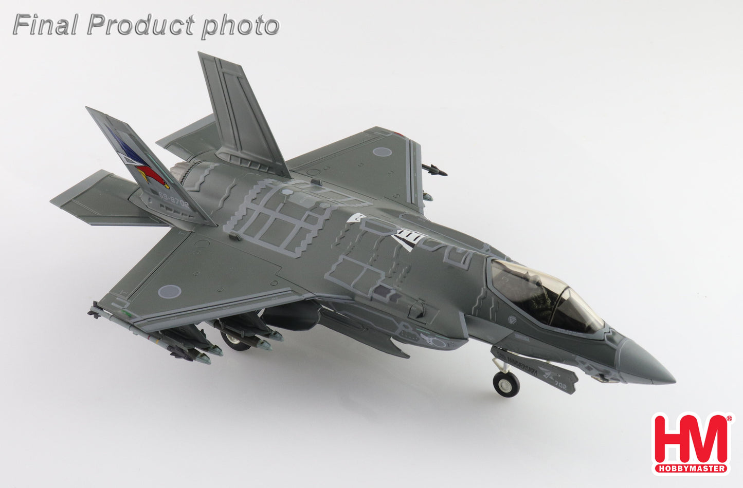 HOBBY MASTER F-35A LIGHTNING II 69-8702 302ND FS JASDF (W/PAINTED RAM PANELS)