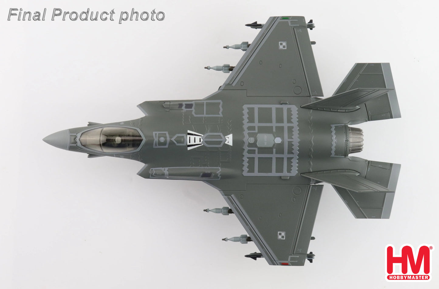 HOBBY MASTER F-35A "HUSARZ" 3501 POLISH AIR FORCE 2024 (W/PAINTED RAM PANELS)