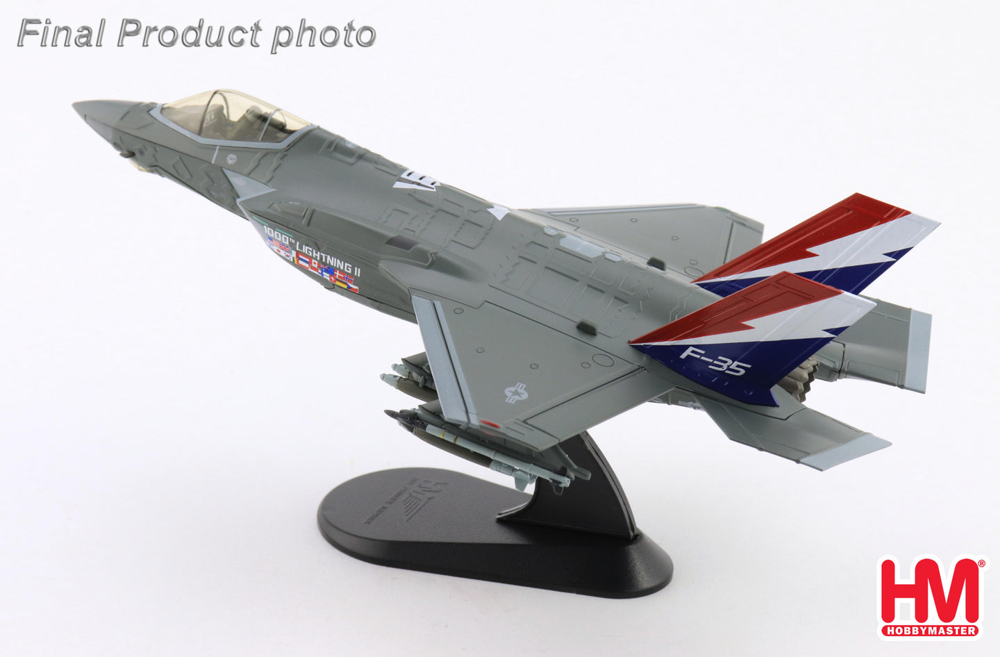 HOBBY MASTER F-35A "1000TH LIGHTNING II" 22-5696 176TH FS WISCONSIN ANG AUGUST 2004