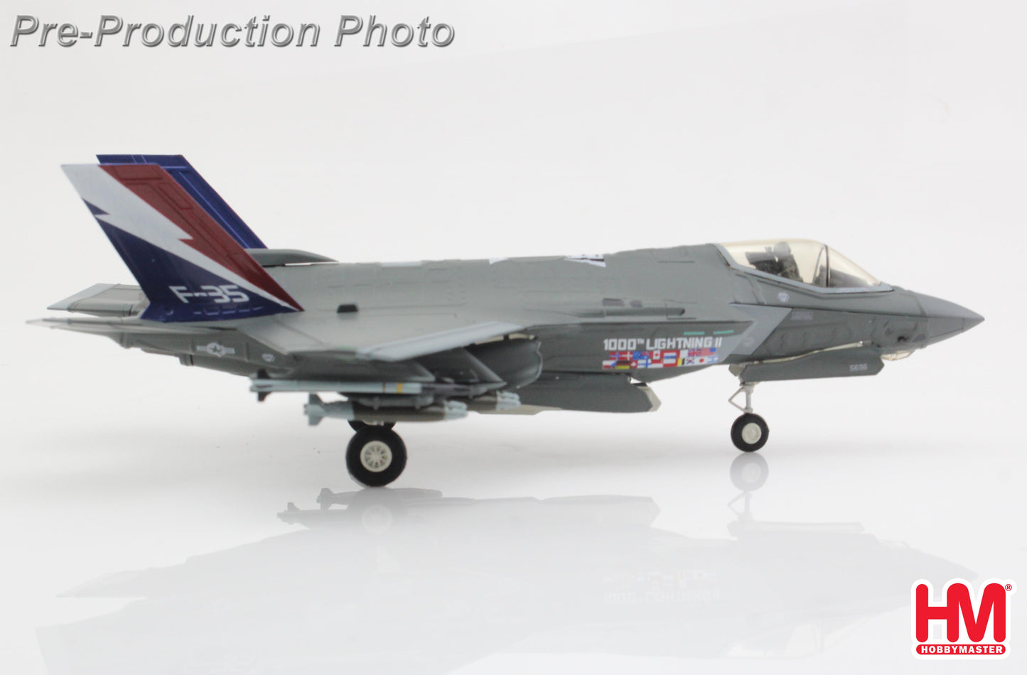HOBBY MASTER F-35A "1000TH LIGHTNING II" 22-5696 176TH FS WISCONSIN ANG AUGUST 2004